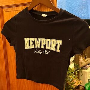 Newport baby tee